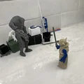 Mô hình 3D B2 Super Battle Droid (Phong cách Kenner Star Wars) - Thumbnail 3