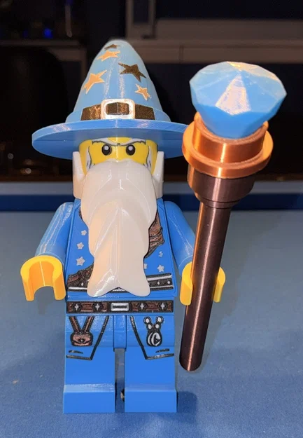 Blue Wizard MegaFigure (Tỷ lệ 5:1) - Image 1