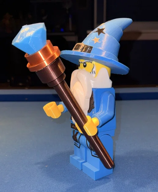 Blue Wizard MegaFigure (Tỷ lệ 5:1) - Image 4