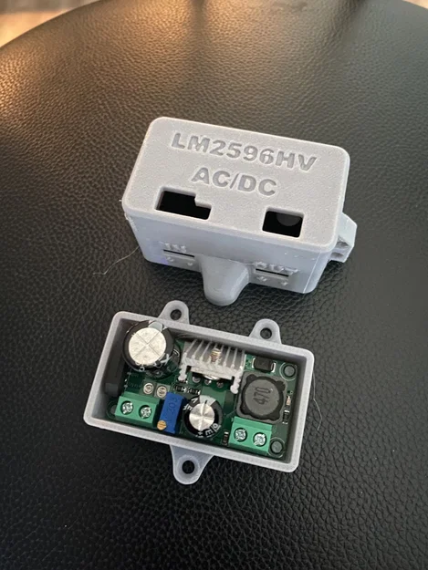 Vỏ hộp bảo vệ LM2596HV AC/DC thiết kế snap-fit tiện lợi - Image 1