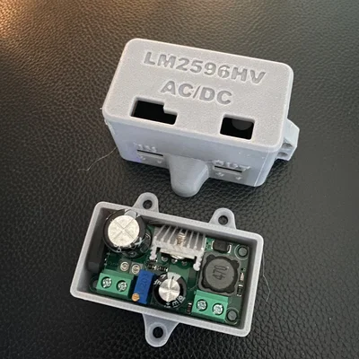 Vỏ hộp bảo vệ LM2596HV AC/DC thiết kế snap-fit tiện lợi