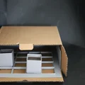Khay trượt Gridfinity cho hộp đựng filament - Thumbnail 1