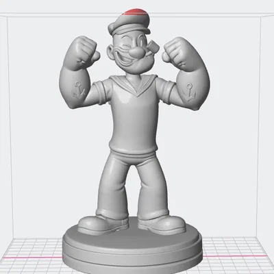 Mô hình Popeye thủy thủ