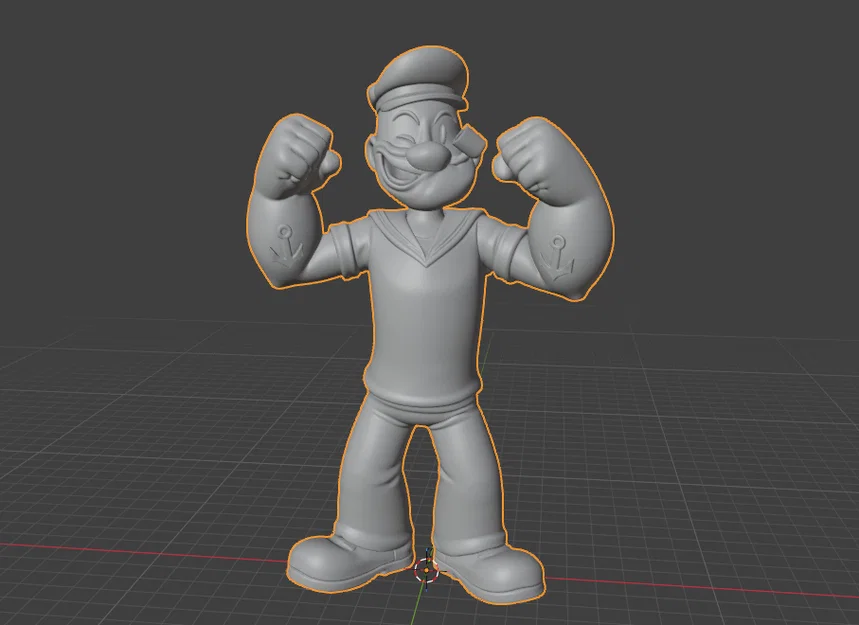 Mô hình Popeye thủy thủ - Image 4
