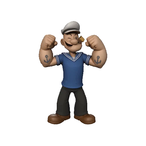 Mô hình Popeye thủy thủ - Image 5
