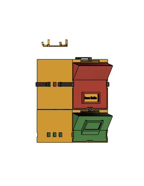 Khay lưu trữ lắp ghép cho bảng treo đồ (Pegboard) - Image 5