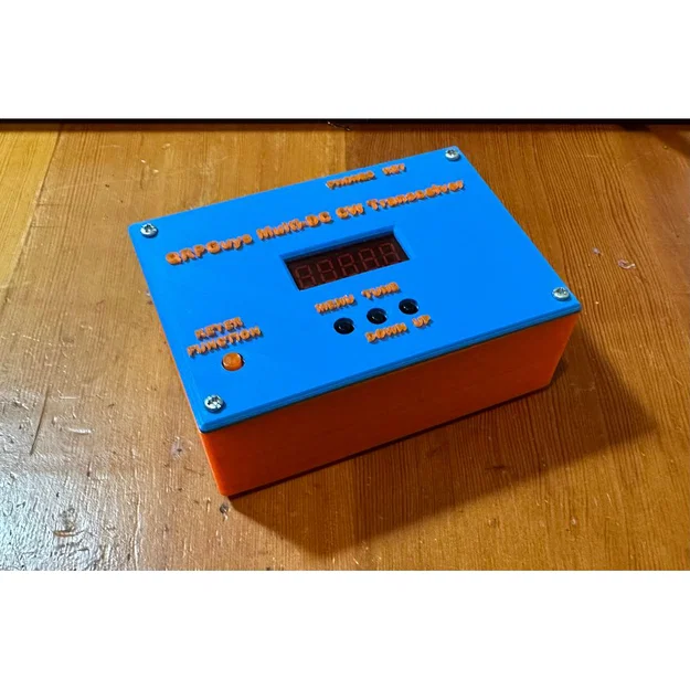Vỏ hộp in 3D cho thiết bị thu phát QRPGUYS Multi-DC CW - Image 1