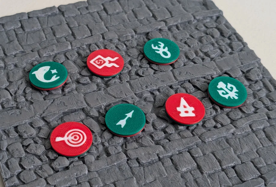 Mẫu Hero Tokens in 3D cho game Warhammer Quest Darkwater - Image 1