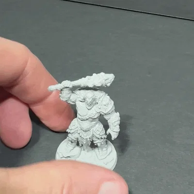 Mô hình Chiến binh Barbarian 50mm