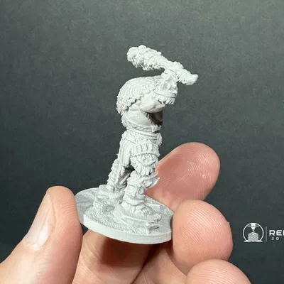 Mô hình Chiến binh Barbarian 50mm