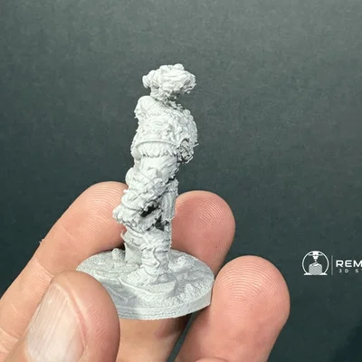 Mô hình Chiến binh Barbarian 50mm