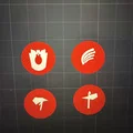 Bộ mã thông báo (Token) anh hùng Warhammer Quest Flesh Eater Courts - Thumbnail 1