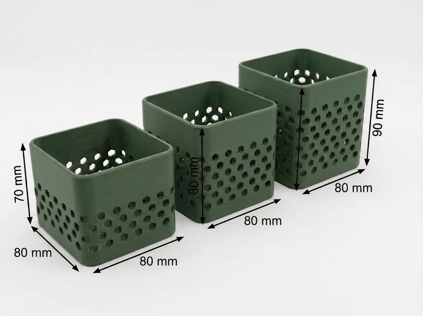 Bộ Khay Đựng Đồ & Sắp Xếp Dạng Modular Hex-Grid Cho Bàn Làm Việc - Image 3