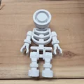 Mô hình bộ xương phong cách Lego trang trí Halloween (Lego Skeleton) - Thumbnail 3