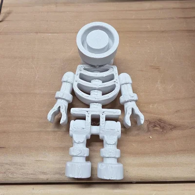 Mô hình bộ xương phong cách Lego trang trí Halloween (Lego Skeleton)