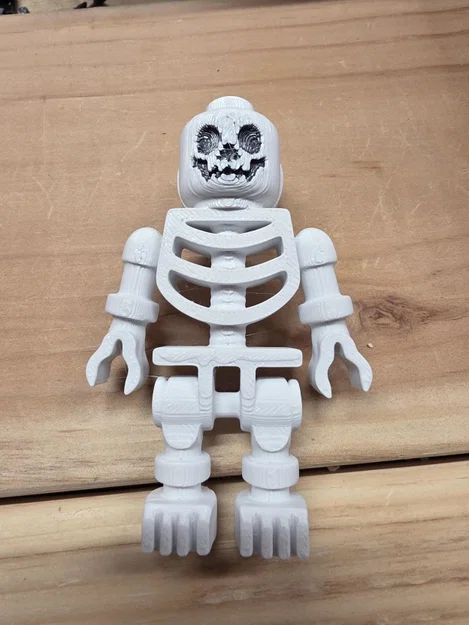 Mô hình bộ xương phong cách Lego trang trí Halloween (Lego Skeleton) - Image 5