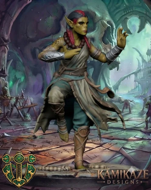 Mô hình Gythyanki Monk cho game tabletop - Image 1