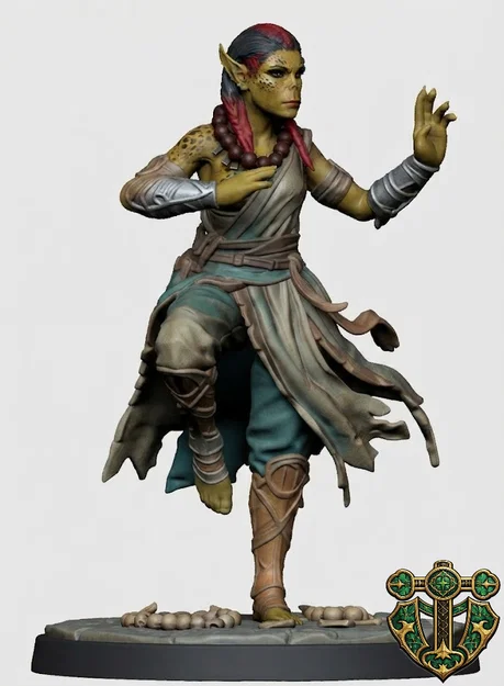 Mô hình Gythyanki Monk cho game tabletop - Image 2