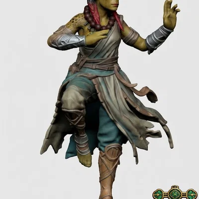 Mô hình Gythyanki Monk cho game tabletop