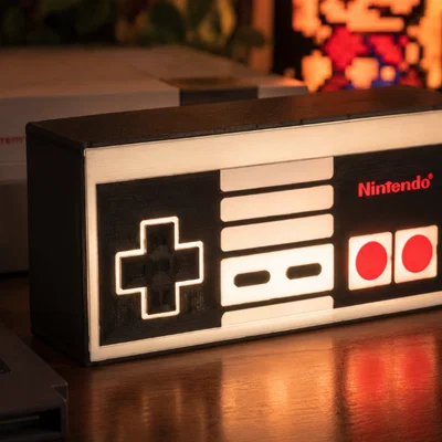 Hộp đèn LED tay cầm Nintendo | File 3D đa sắc 3MF