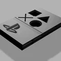 Móc khóa PS2 Slim - Mô hình 3D lấy cảm hứng từ PlayStation huyền thoại - Thumbnail 1