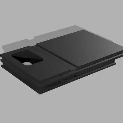 Móc khóa PS2 Slim - Mô hình 3D lấy cảm hứng từ PlayStation huyền thoại