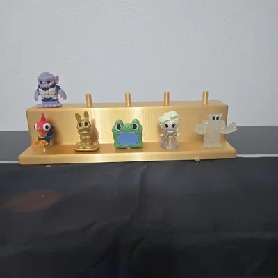 Kệ trưng bày Ooshie Stand (Chứa 10 mô hình) - Mẫu in 3D tiện dụng