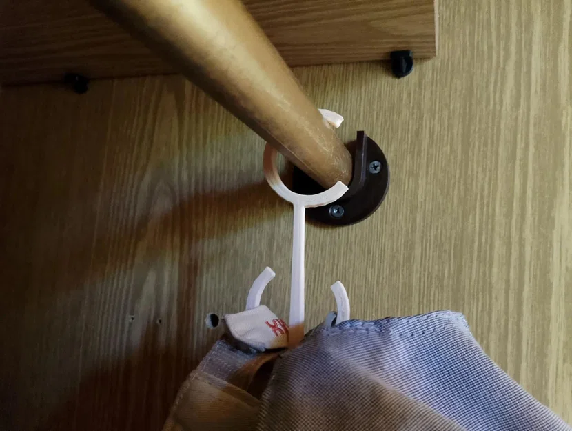 Móc treo nón (Cap hanger) thông minh tiết kiệm không gian tủ - Image 2