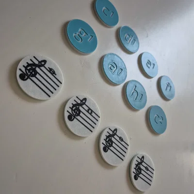 Music Note Tokens – Trò chơi ghi nhớ nốt nhạc