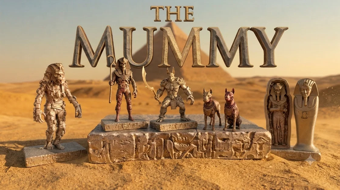 Đế Trưng Bày The Mummy Base - Image 2