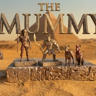 Đế Trưng Bày The Mummy Base