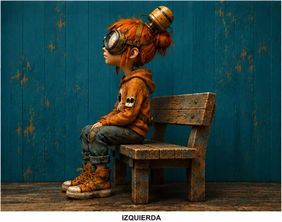 Mô hình Niña Steampunk 3D - Thiết kế ấn tượng cho người sưu tầm - Image 2