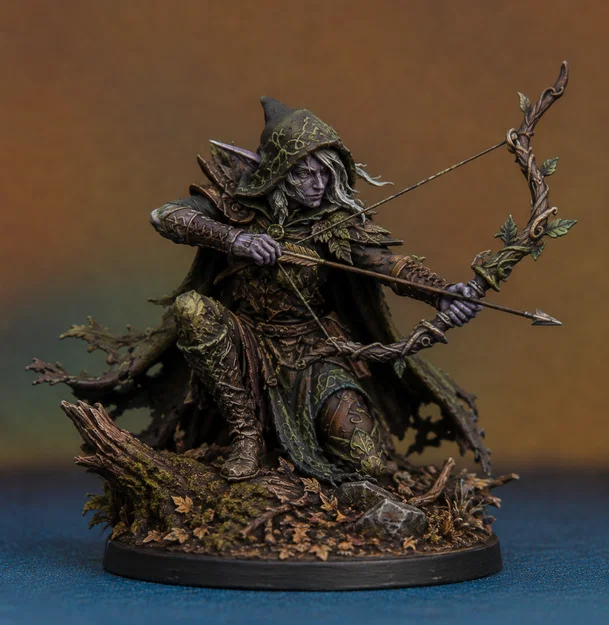 Mô hình High Elf Ranger in 3D tinh xảo cho game D&D - Image 1