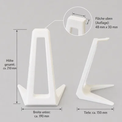 Giá treo tai nghe – Phiên bản liền khối và phiên bản hai mảnh cho A1 Mini