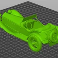 Mô hình xe cổ điển Alfa Romeo 8C 3D tinh xảo - Thumbnail 3