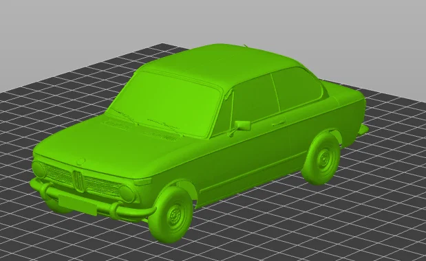 Mô hình 3D xe cổ BMW 2002 TI (Thiết kế Fusion360) - Image 1