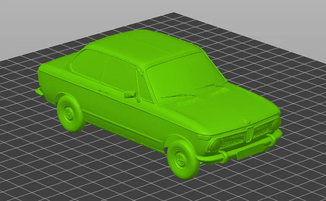 Mô hình 3D xe cổ BMW 2002 TI (Thiết kế Fusion360) - Image 2