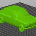 Mô hình 3D xe cổ BMW 2002 TI (Thiết kế Fusion360) - Thumbnail 2