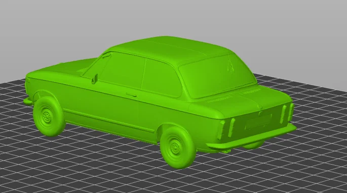 Mô hình 3D xe cổ BMW 2002 TI (Thiết kế Fusion360) - Image 3