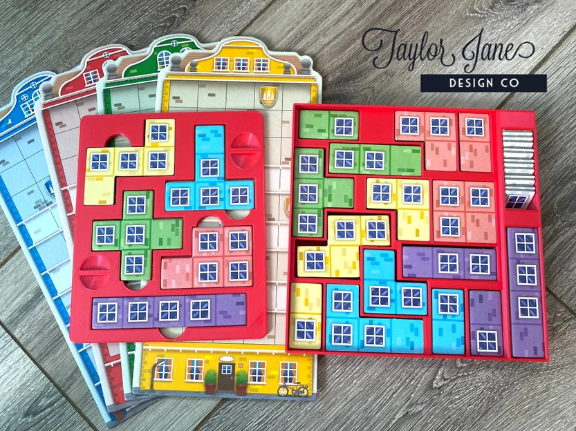Copenhagen Board Game Insert (Bao gồm tất cả bản mở rộng Queenie) - Image 4