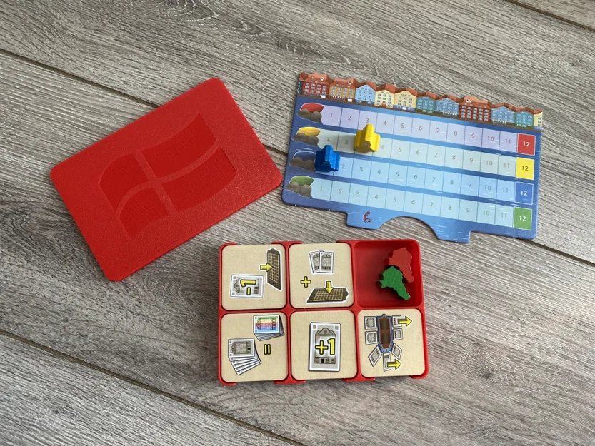 Copenhagen Board Game Insert (Bao gồm tất cả bản mở rộng Queenie) - Image 10