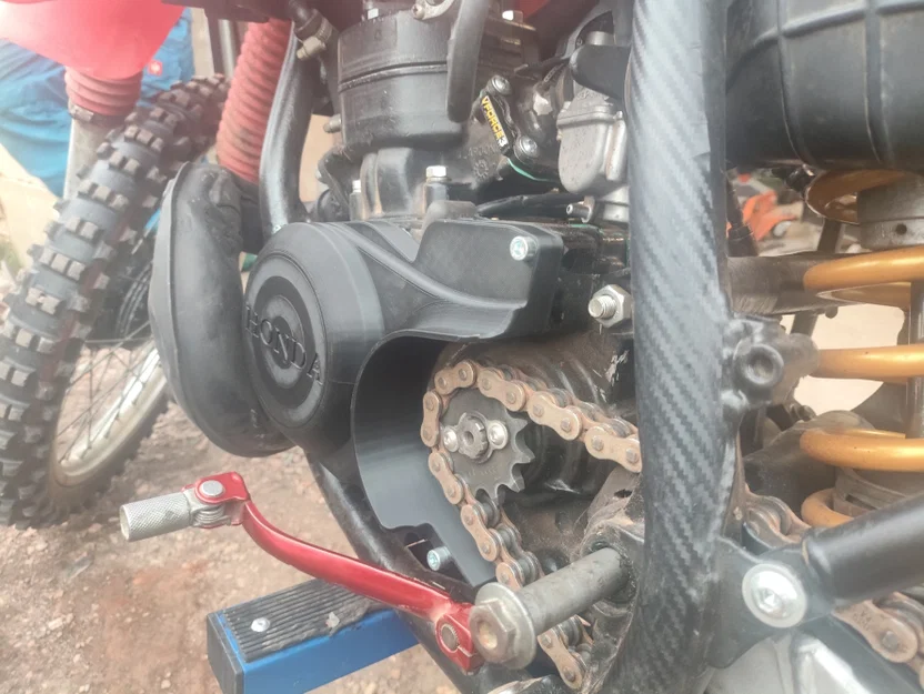 Nắp bảo vệ nhông xích động cơ Honda 125ccm (3D Printing Model) - Image 1