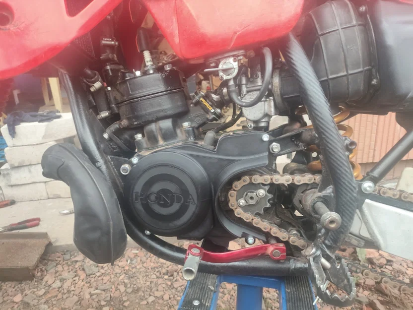 Nắp bảo vệ nhông xích động cơ Honda 125ccm (3D Printing Model) - Image 2