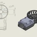Giá gắn motor FPV cho ống sợi carbon 16 mm - Thumbnail 1