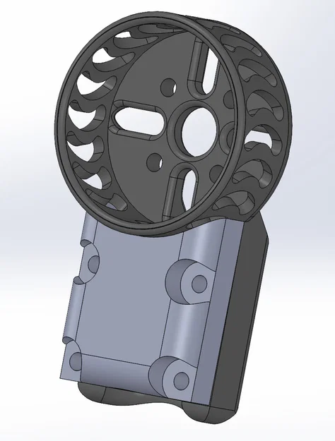 Giá gắn motor FPV cho ống sợi carbon 16 mm - Image 2