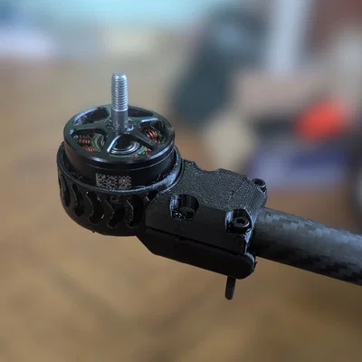 Giá gắn motor FPV cho ống sợi carbon 16 mm