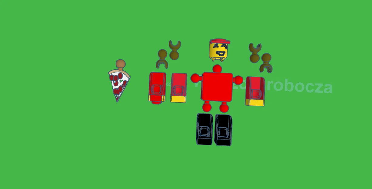 Mô hình nhân vật Elliot Roblox có khớp nối (Articulated Figure) - Image 1
