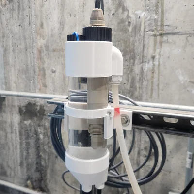 Bộ Flow Cell pH và Tách Bọt Khí cho Xử Lý Nước