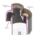 Bộ Flow Cell pH và Tách Bọt Khí cho Xử Lý Nước - Thumbnail 10