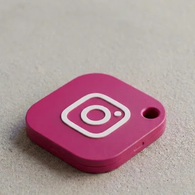Móc khóa logo Instagram tích hợp NFC - Độc đáo và hiện đại